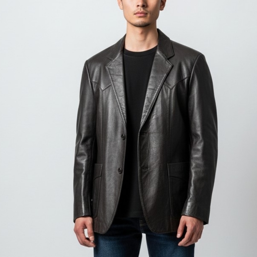 Vintage Jolly Jumbuck Leathers blazer Men's